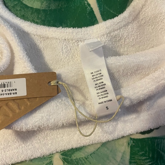 NWT Skims terry bra size small - Picture 3 of 5